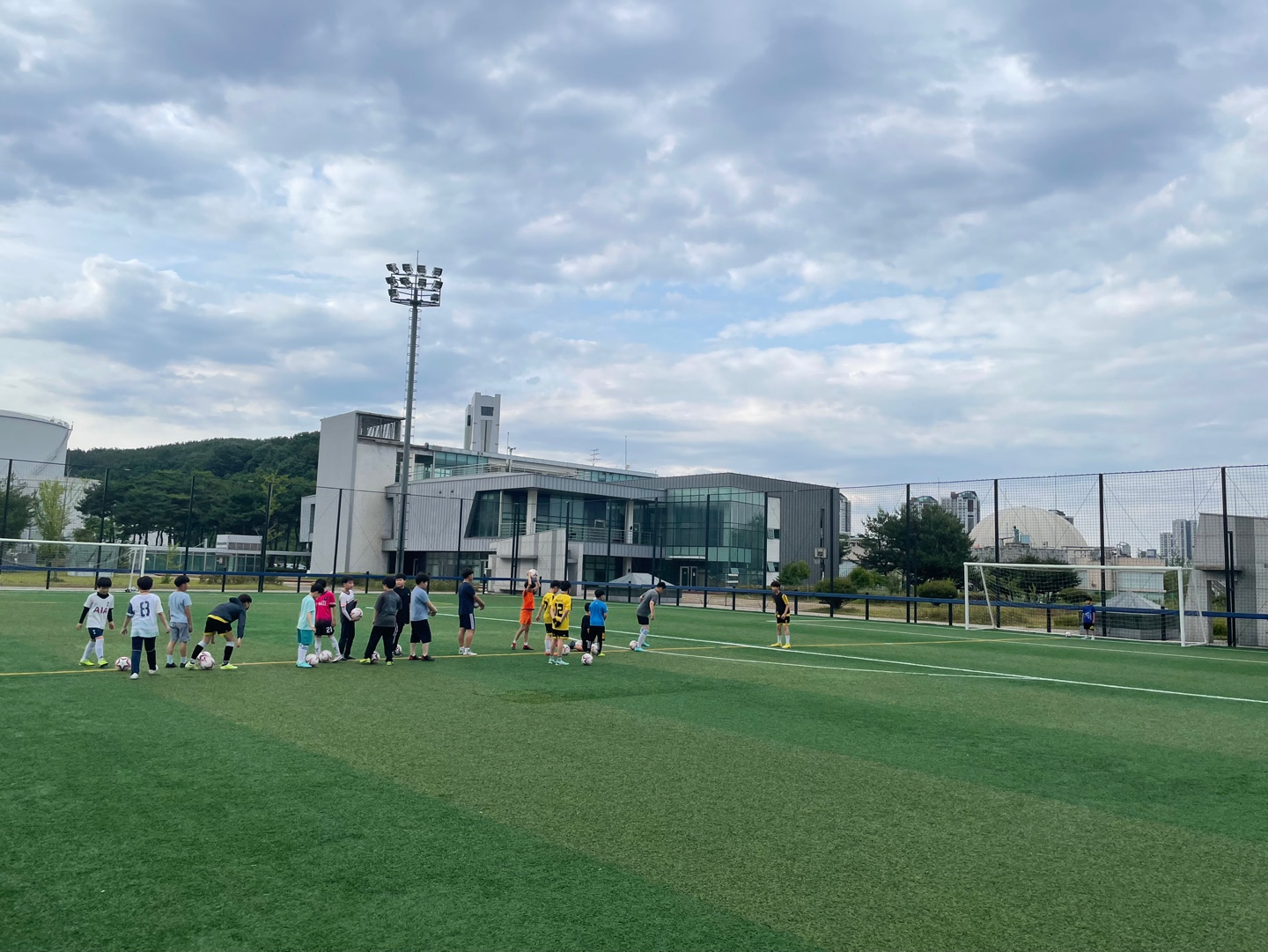 [생활체육] 생활체육지도자(축구) 대면 지도 수업 사진