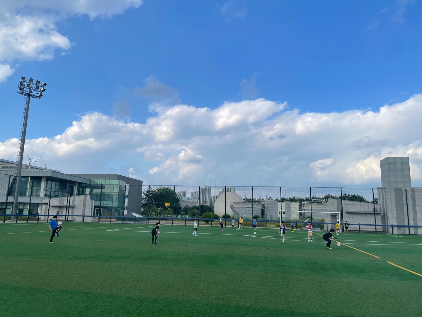 [생활체육] 생활체육지도자(축구) 대면 지도 수업 사진