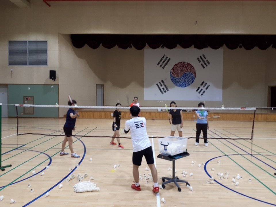 배드민턴(중급반) 생활체육지도자수업 - 고운동(북측)/월, 수, 금 [2018년 10~12월] - 14:10~15:10