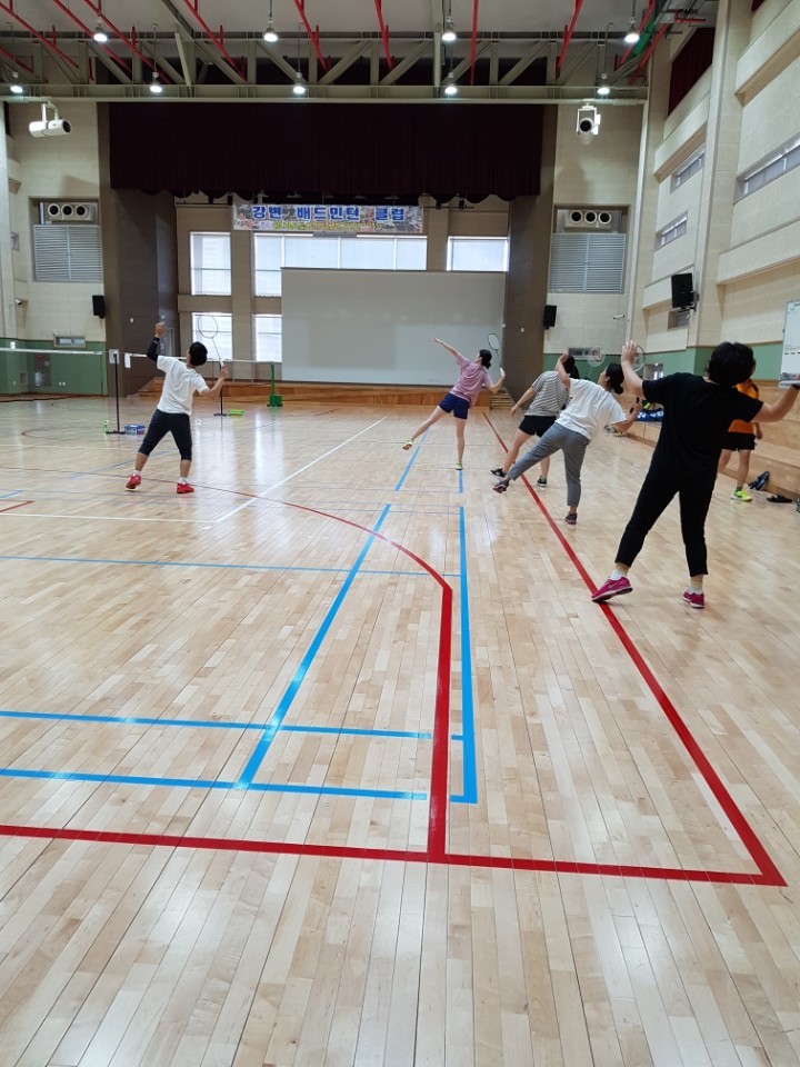 배드민턴(입문반, 초급반) 생활체육지도자수업 - 보람동/화, 목 15시[2018년 10월~12월] B반 15:10~16:10